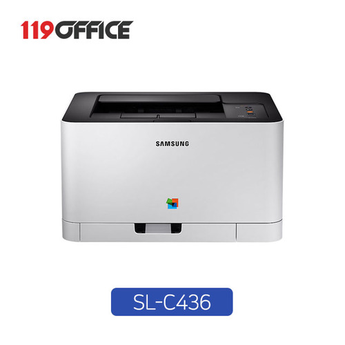 삼성 컬러 레이저 프린터 SL-C436 인쇄 원터치