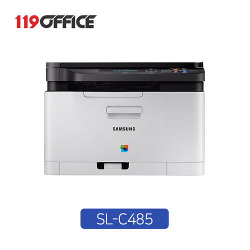 삼성 컬러 레이저 복합기 SL-C485 인쇄+복사+스캔