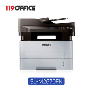 삼성 흑백 레이저 복합기 SL-M2670FN 복사 스캔 팩스